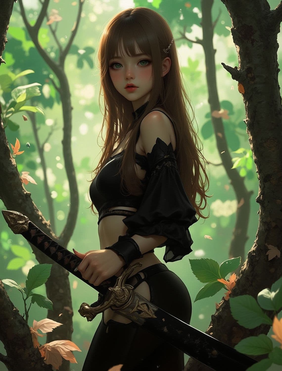 Zeraphine, The Enchanted Blade