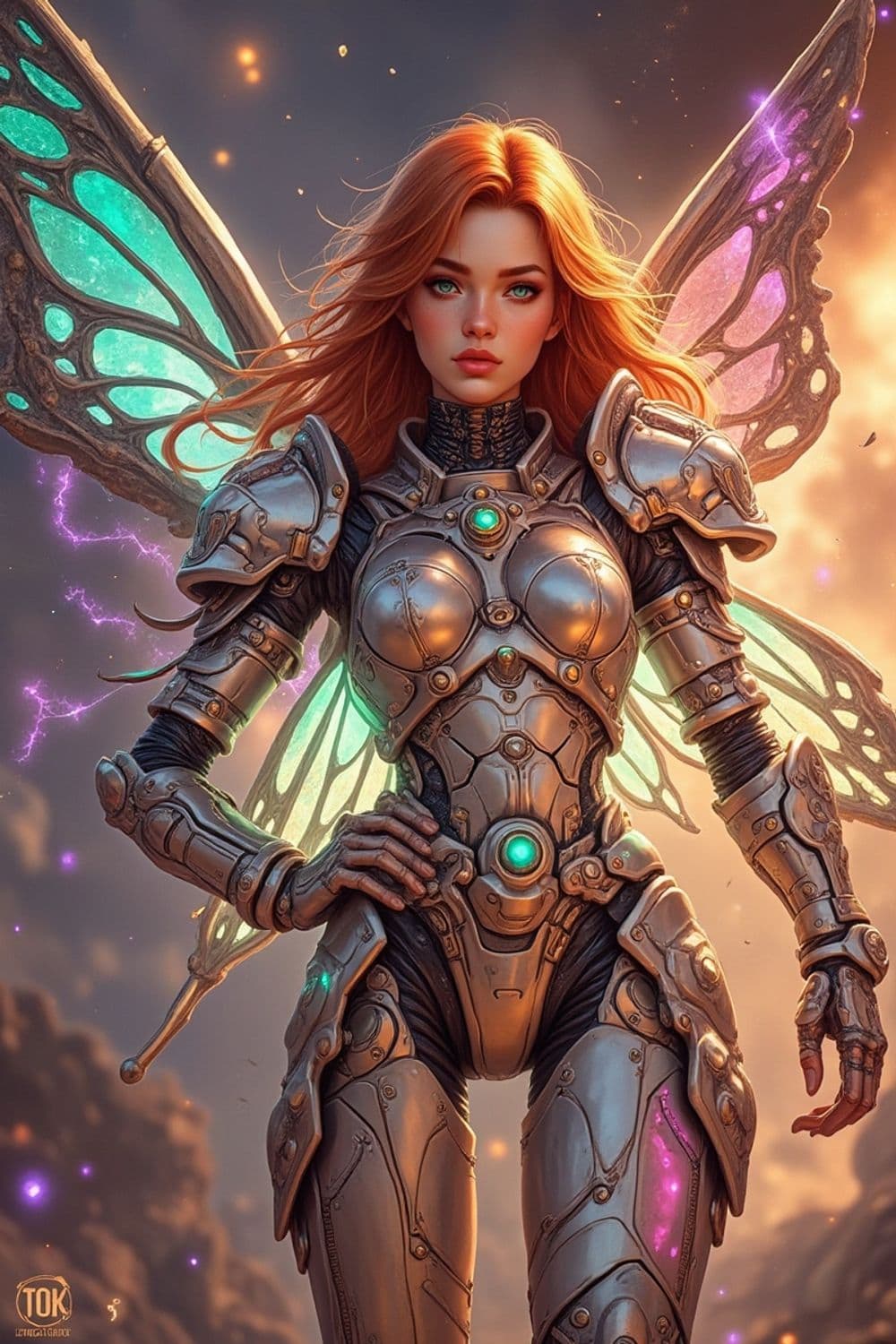 Seraphina, The Luminous Valkyrie