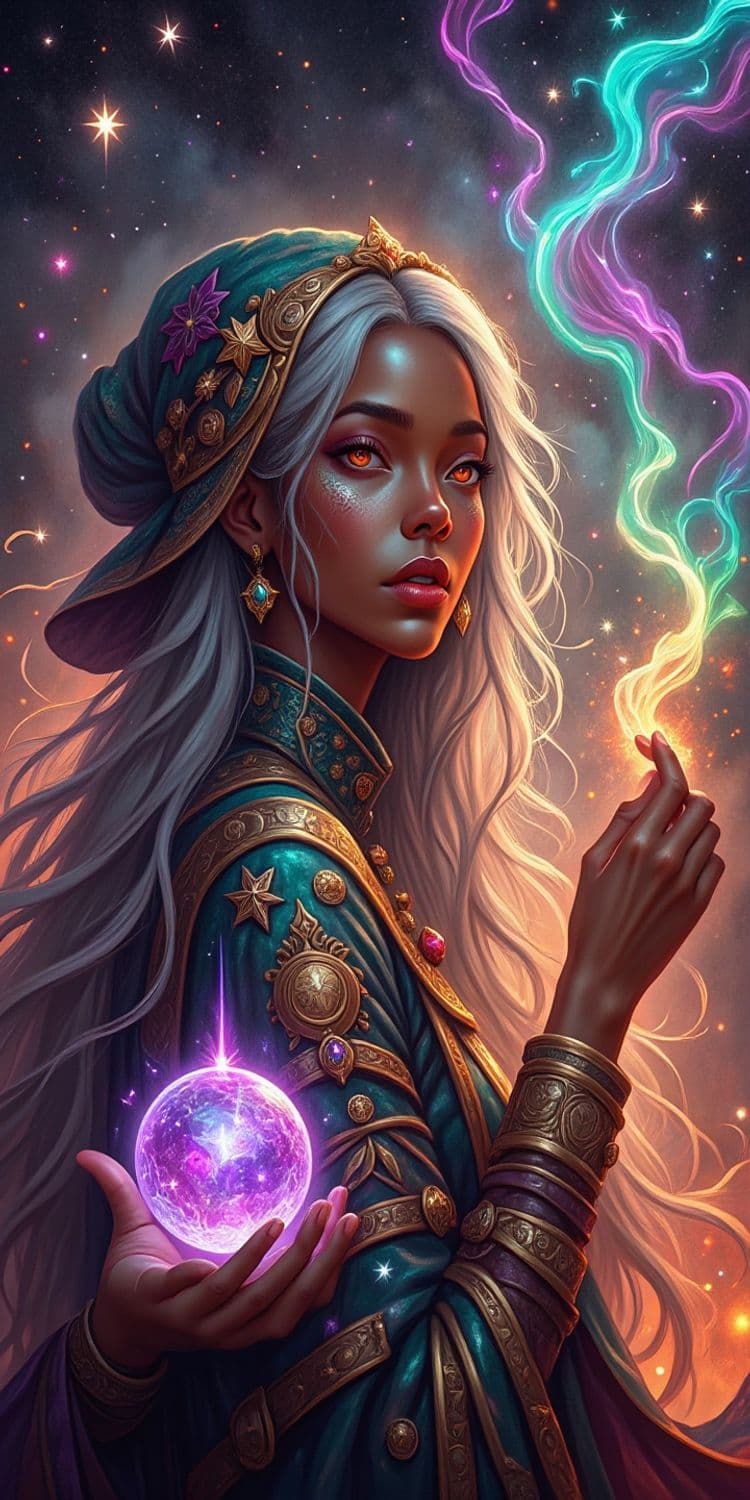 Elara, The Cosmic Sorceress