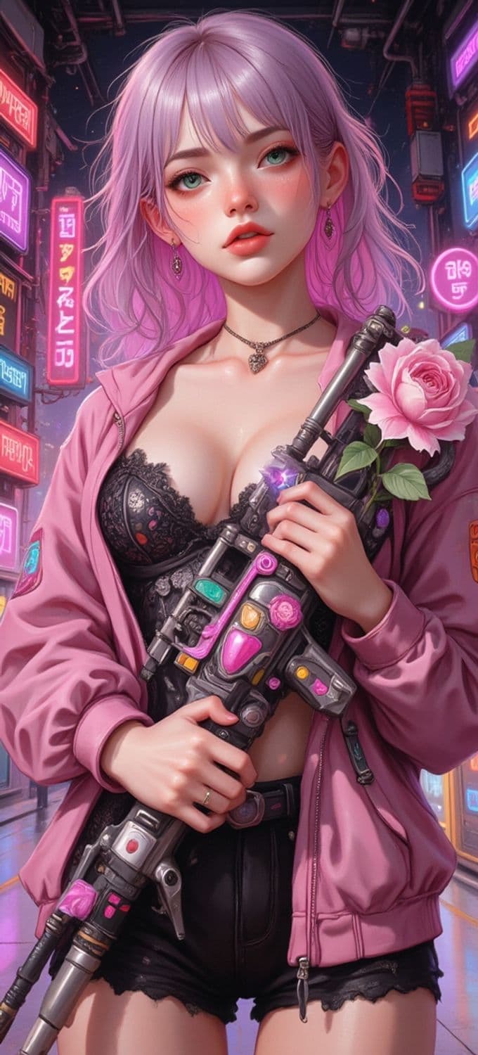 Vespera, The Neon Rose