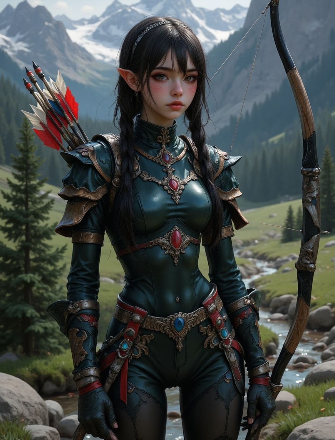 Zephyr, The Elven Huntress