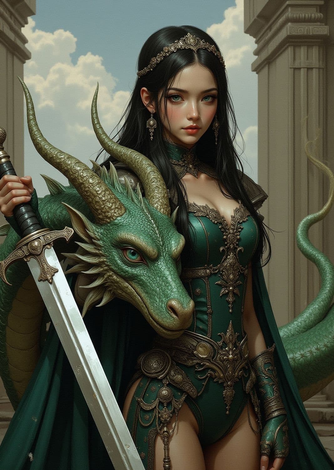 Seraphina, The Mythic Sentinel