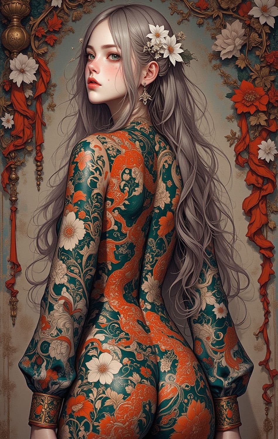 Seraphina, The Floral Serpent