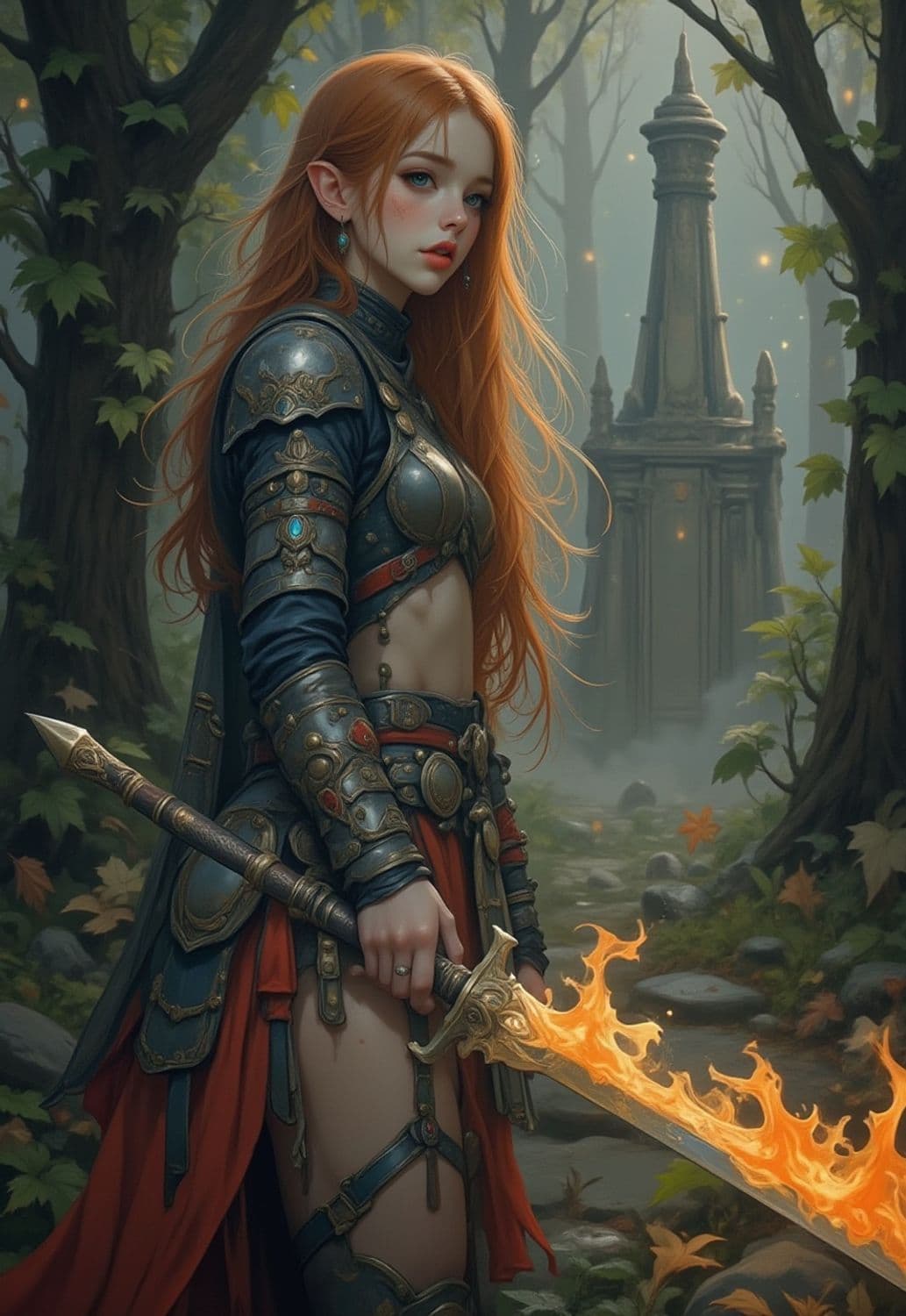 Elara, The Flame Guardian