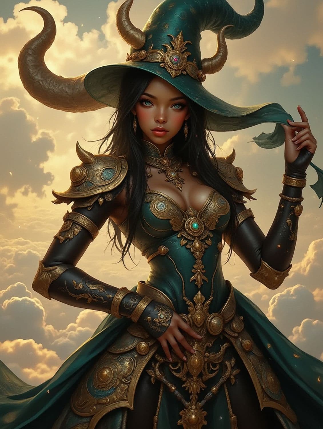 Seraphina, The Mystical Warrior