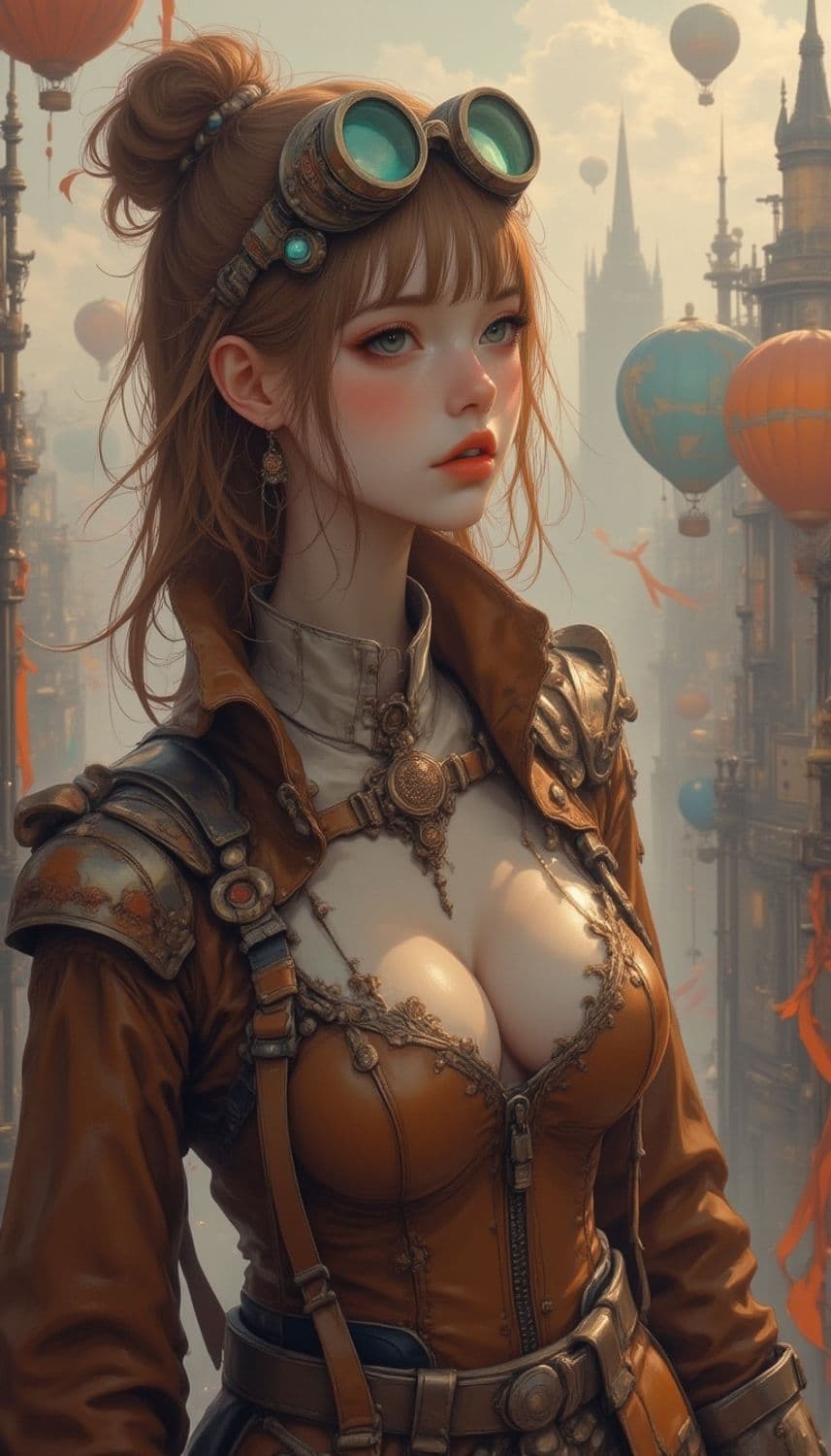 Seraphine, The Steampunk Adventurer