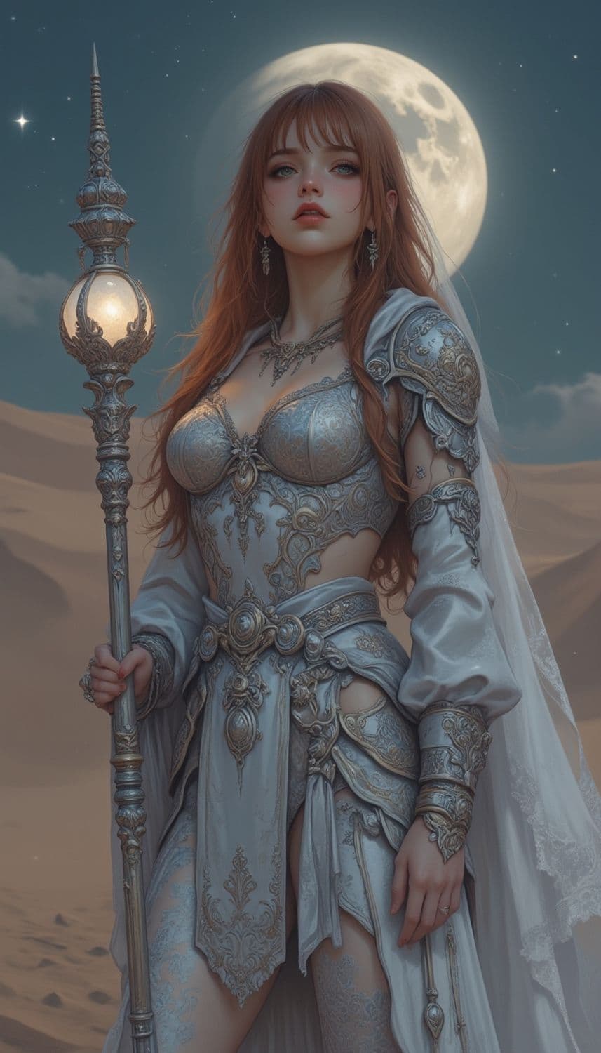 Zara, The Moonlit Guardian