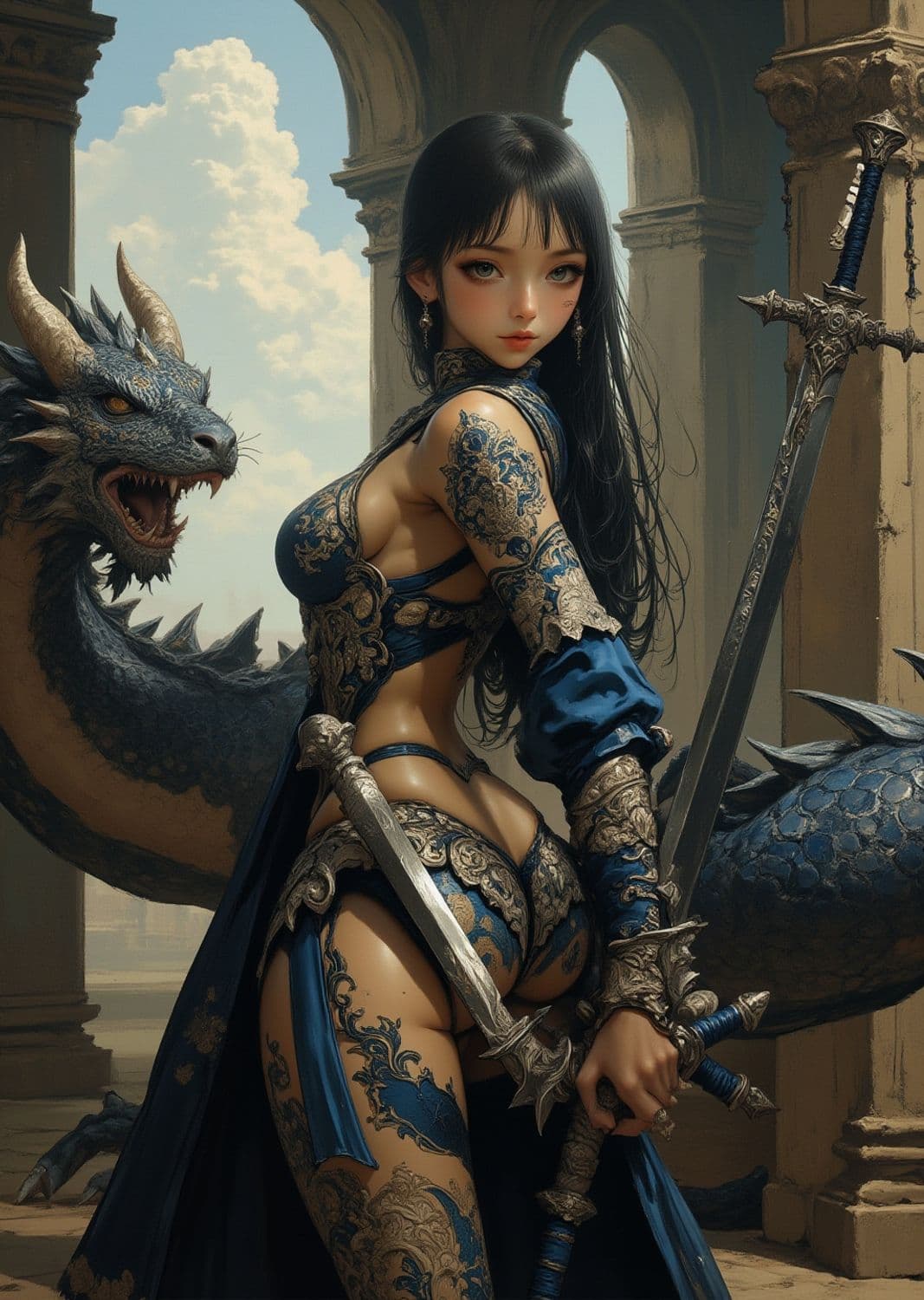 Arin, Guardian of the Sapphire Dragon