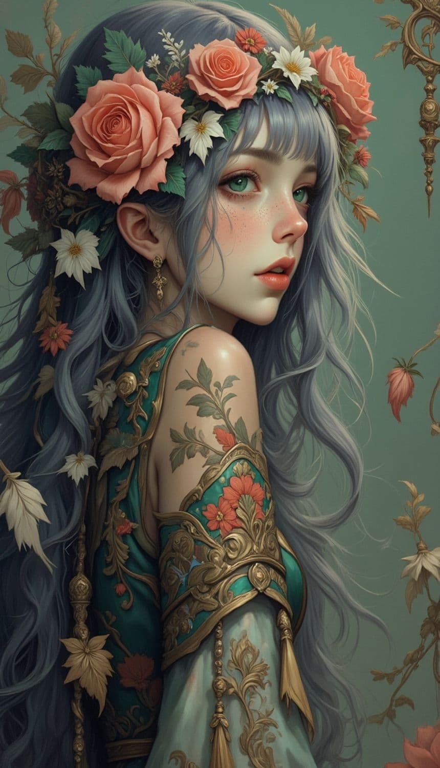 Amara, The Floral Enchantress