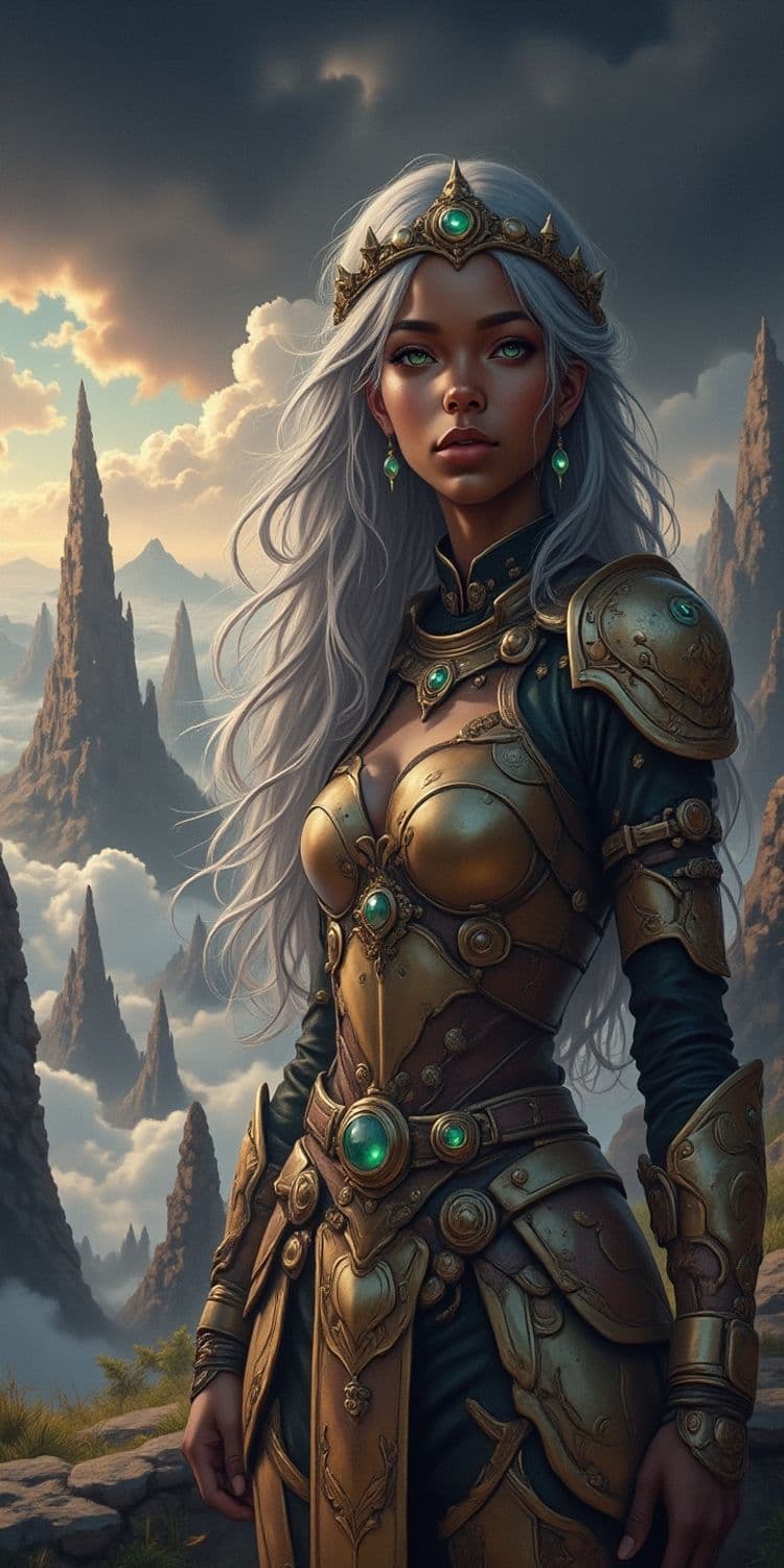 Elara, The Celestial Guardian