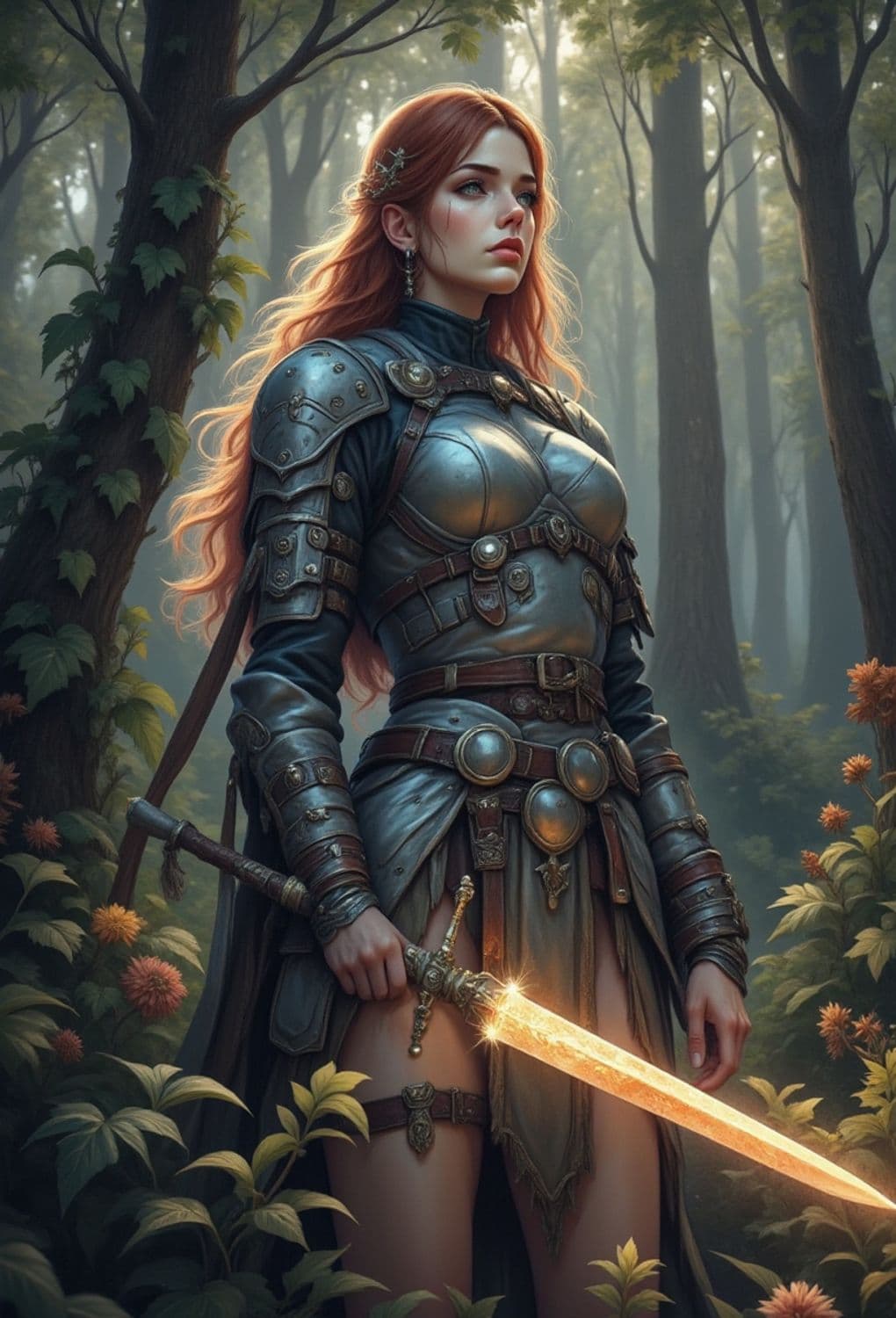 Seraphina, The Luminous Sentinel