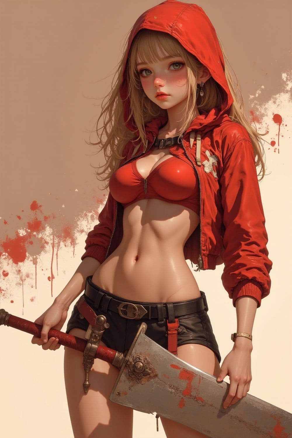 Rhiannon, The Scarlet Warrior