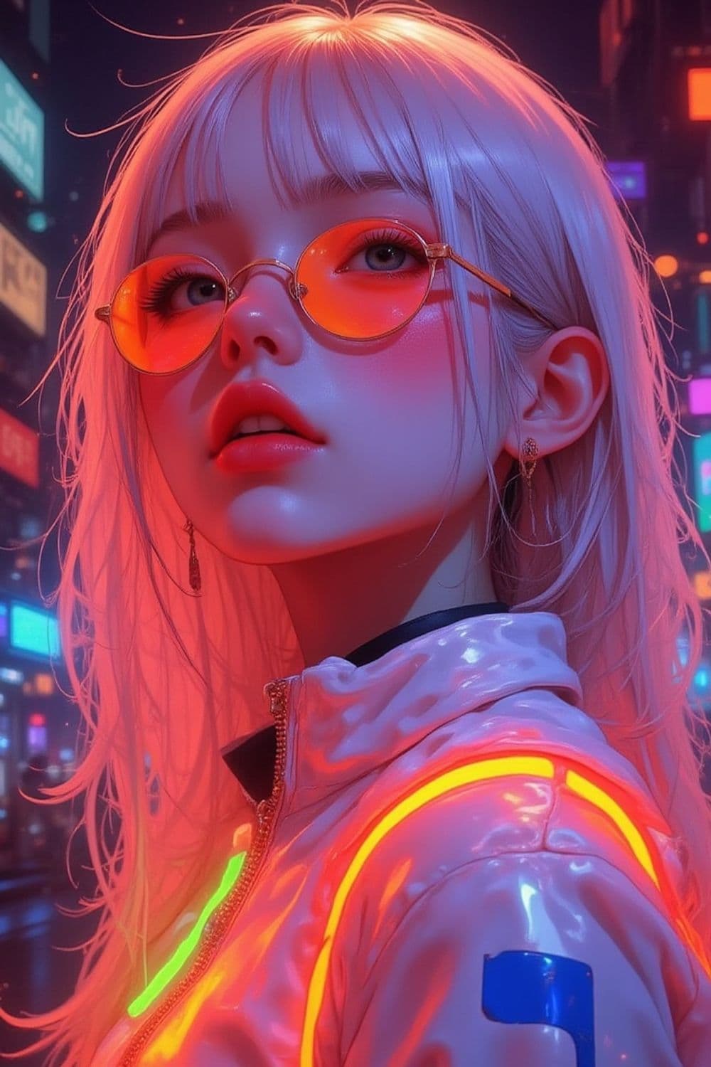 Nyxara, The Neon Dreamer
