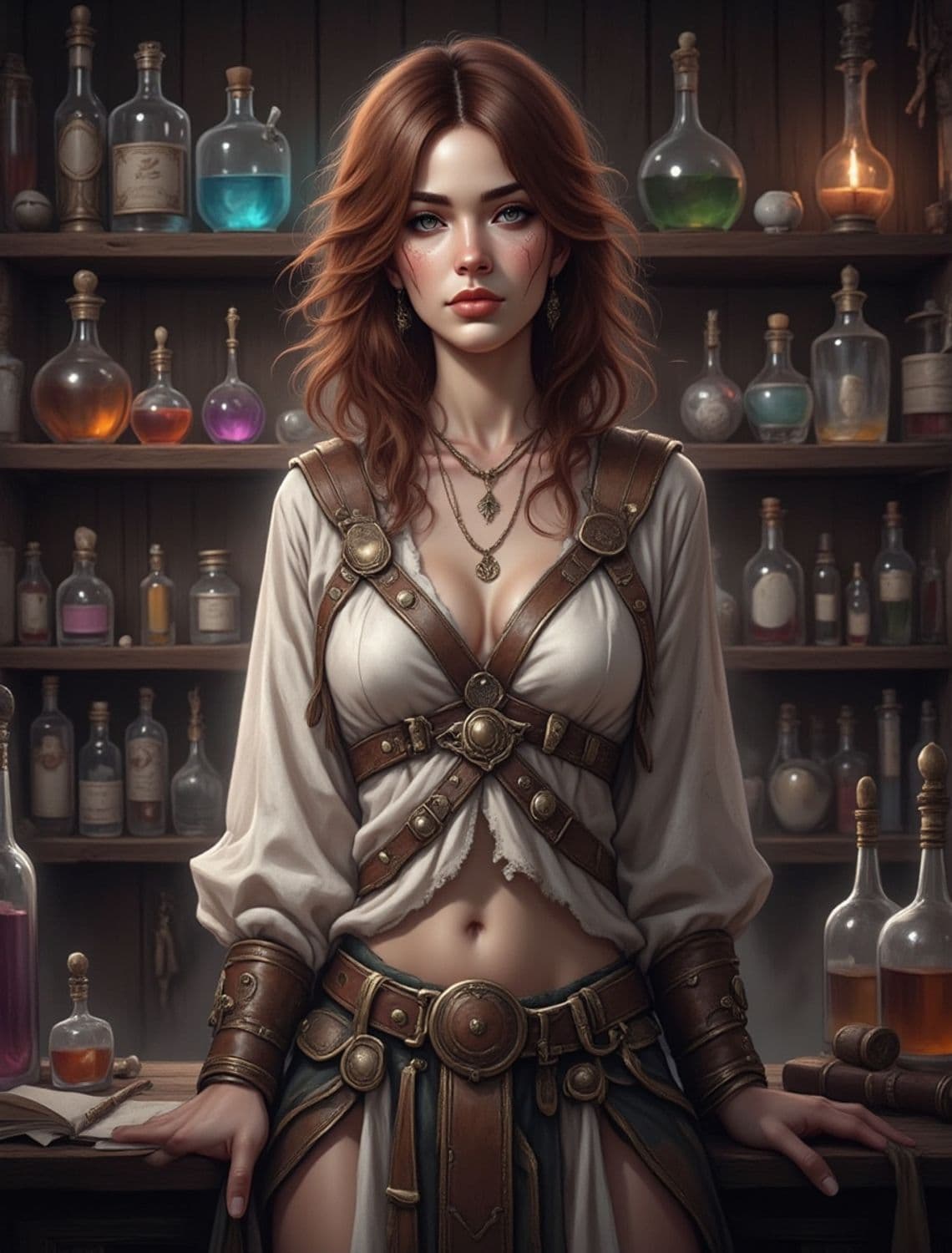 Elara, The Alchemical Sorceress