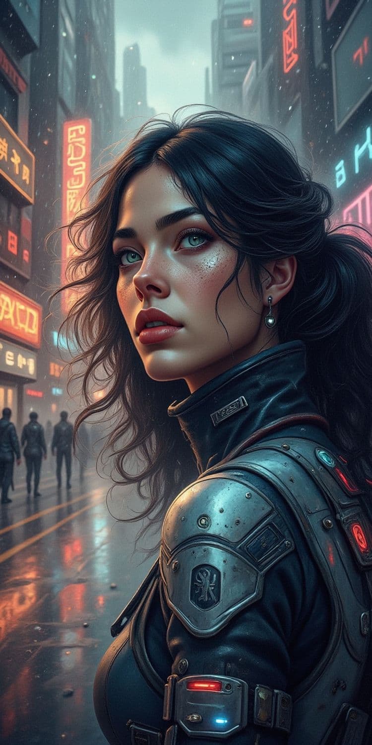 Rivenna, The Neon Sentinel