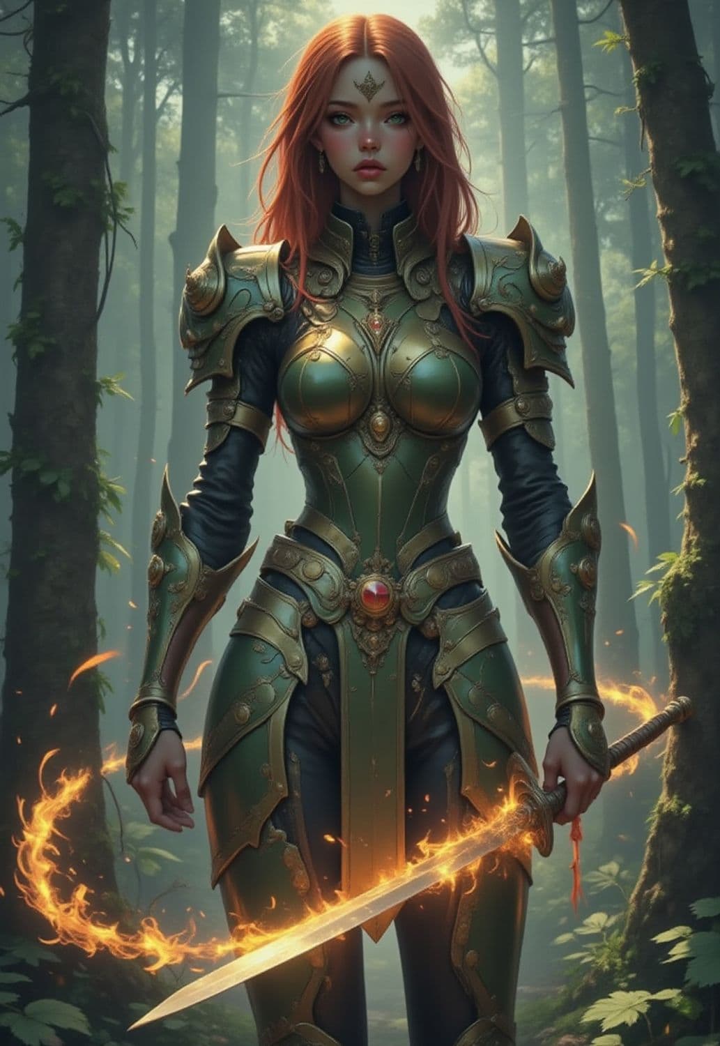 Nyra, The Fiery Sentinel