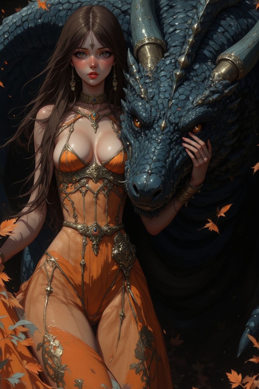 Elara, The Autumn Enchantress