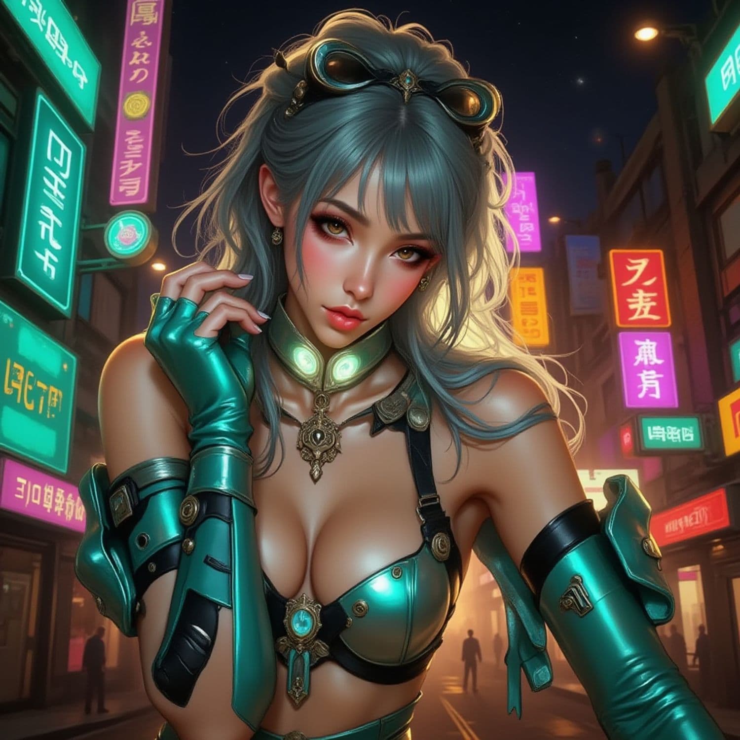 Nyri, The Neon Sentinel