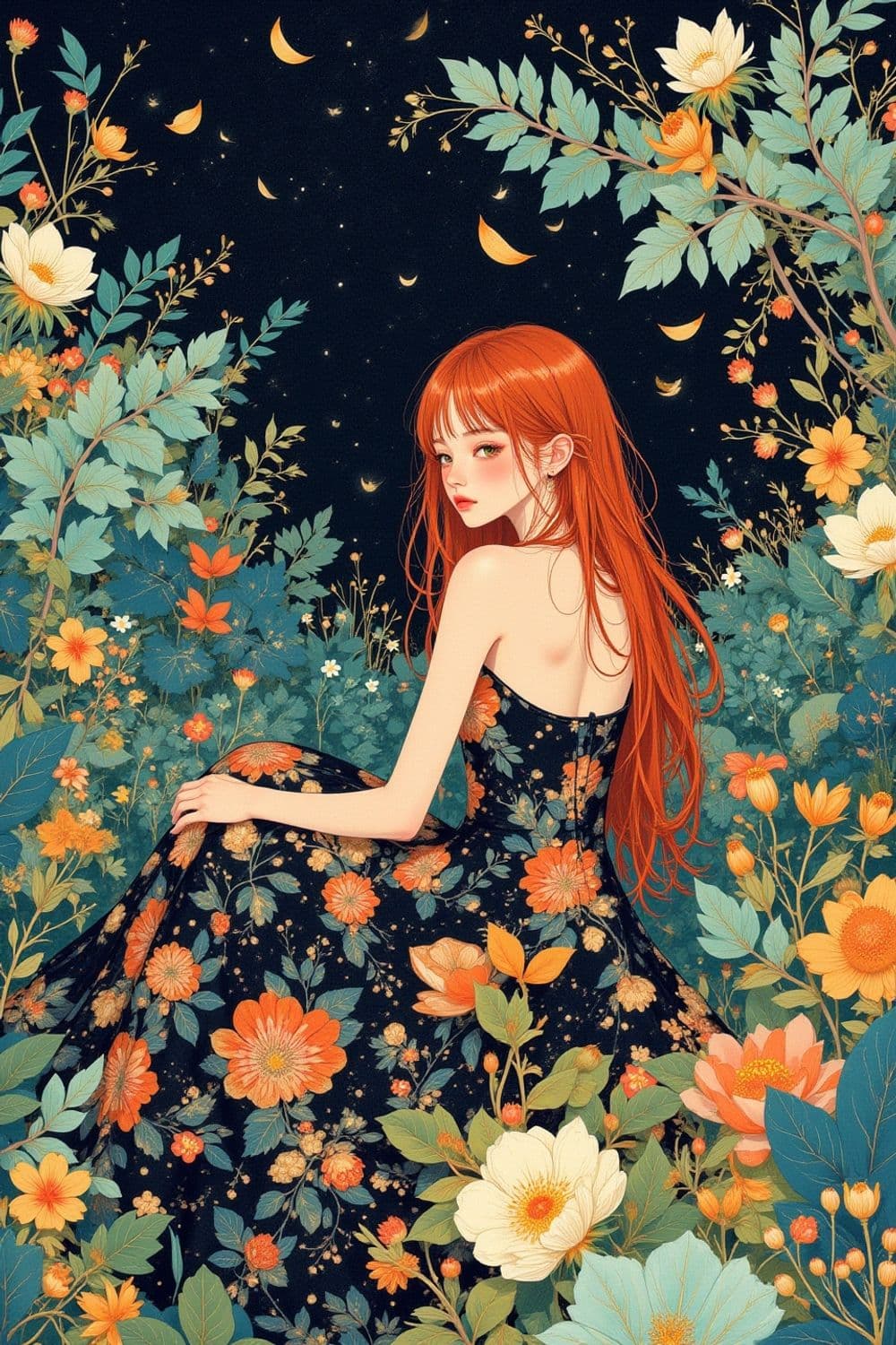 Iris, The Moonlit Gardener