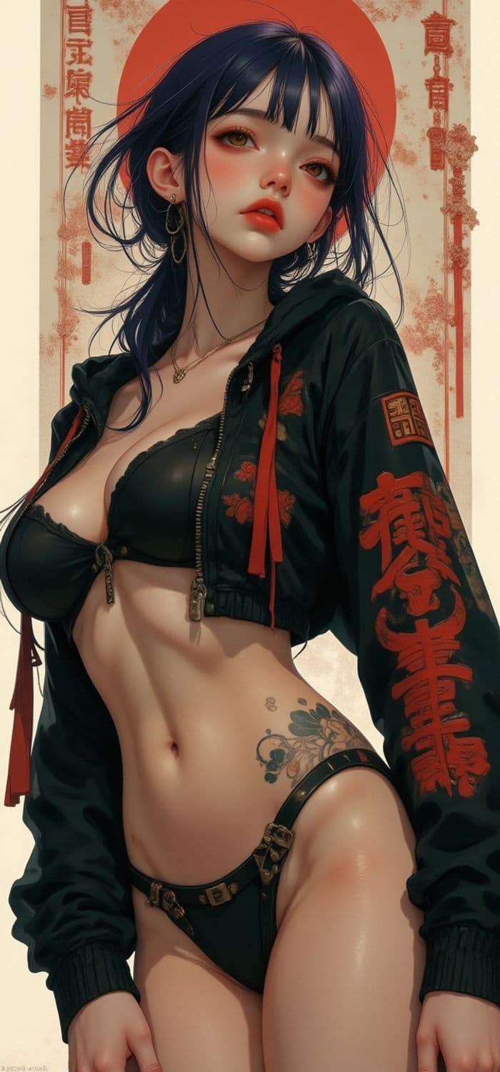 Mariselle, The Tattooed Voyager