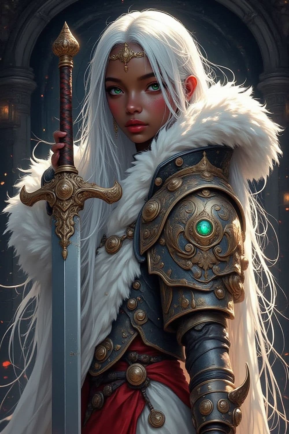 Seraphina, The Ethereal Warrior