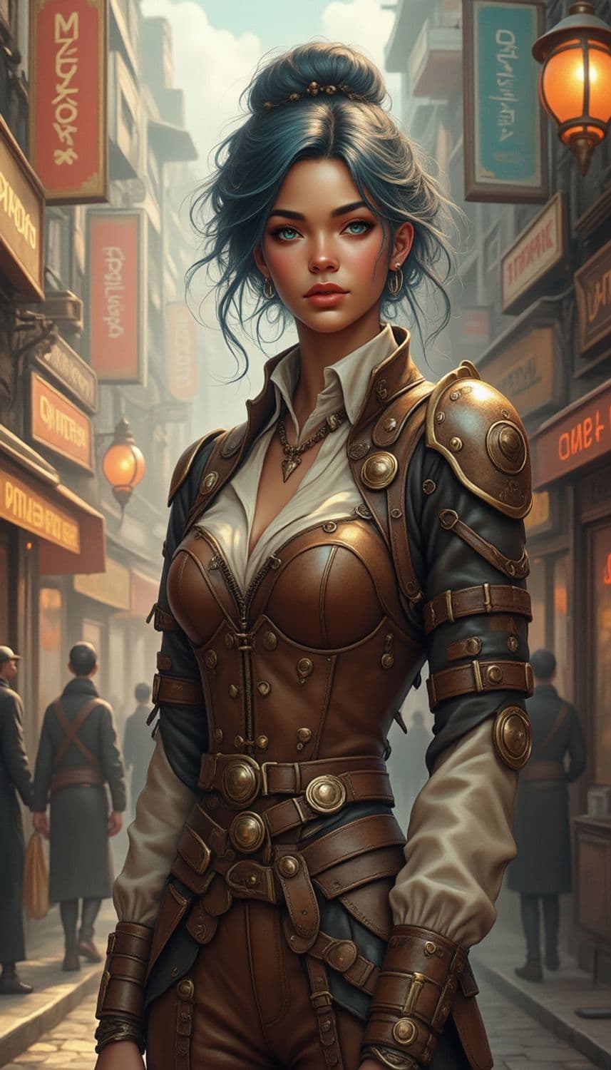 Maera, The Steampunk Maverick
