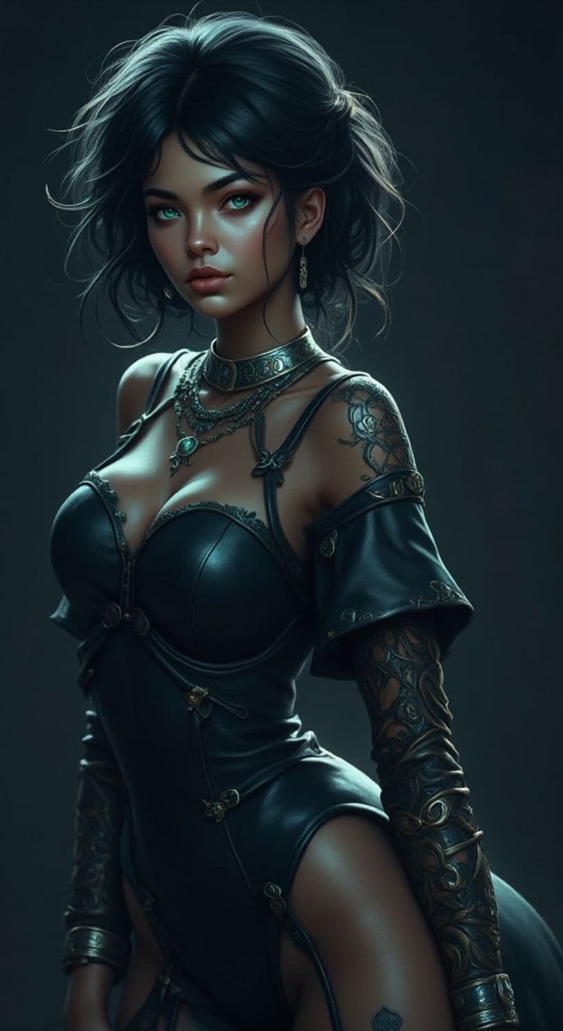 Nerina, The Midnight Sorceress