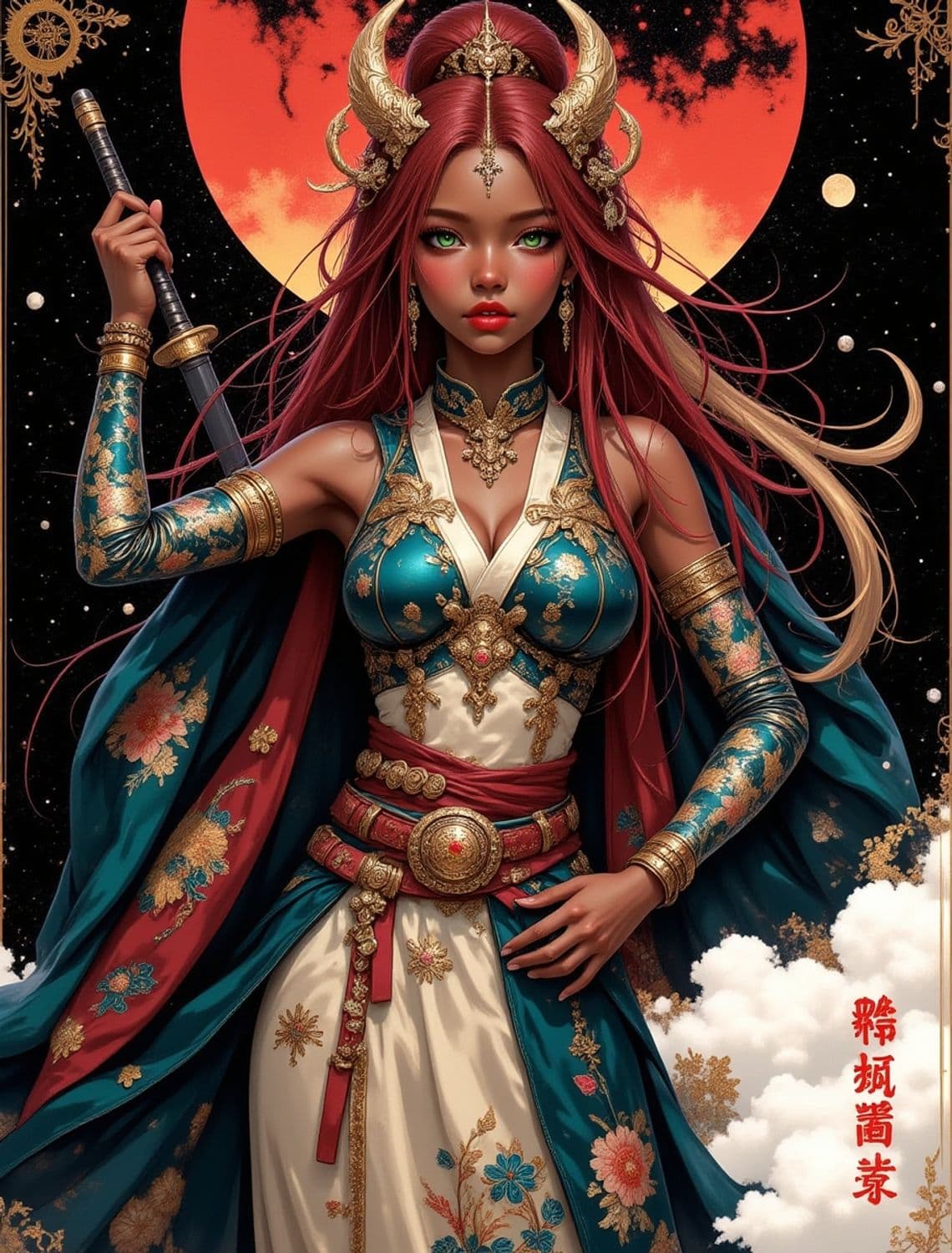 Seraphina, The Celestial Warrior