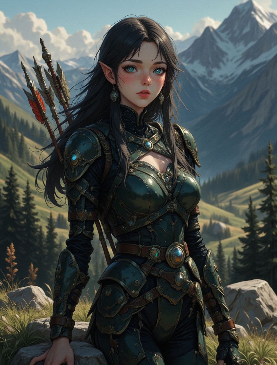 Seraphina, The Mountain Protector