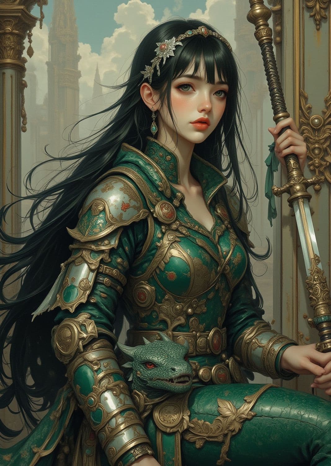 Elaria, The Dragon Sentinel