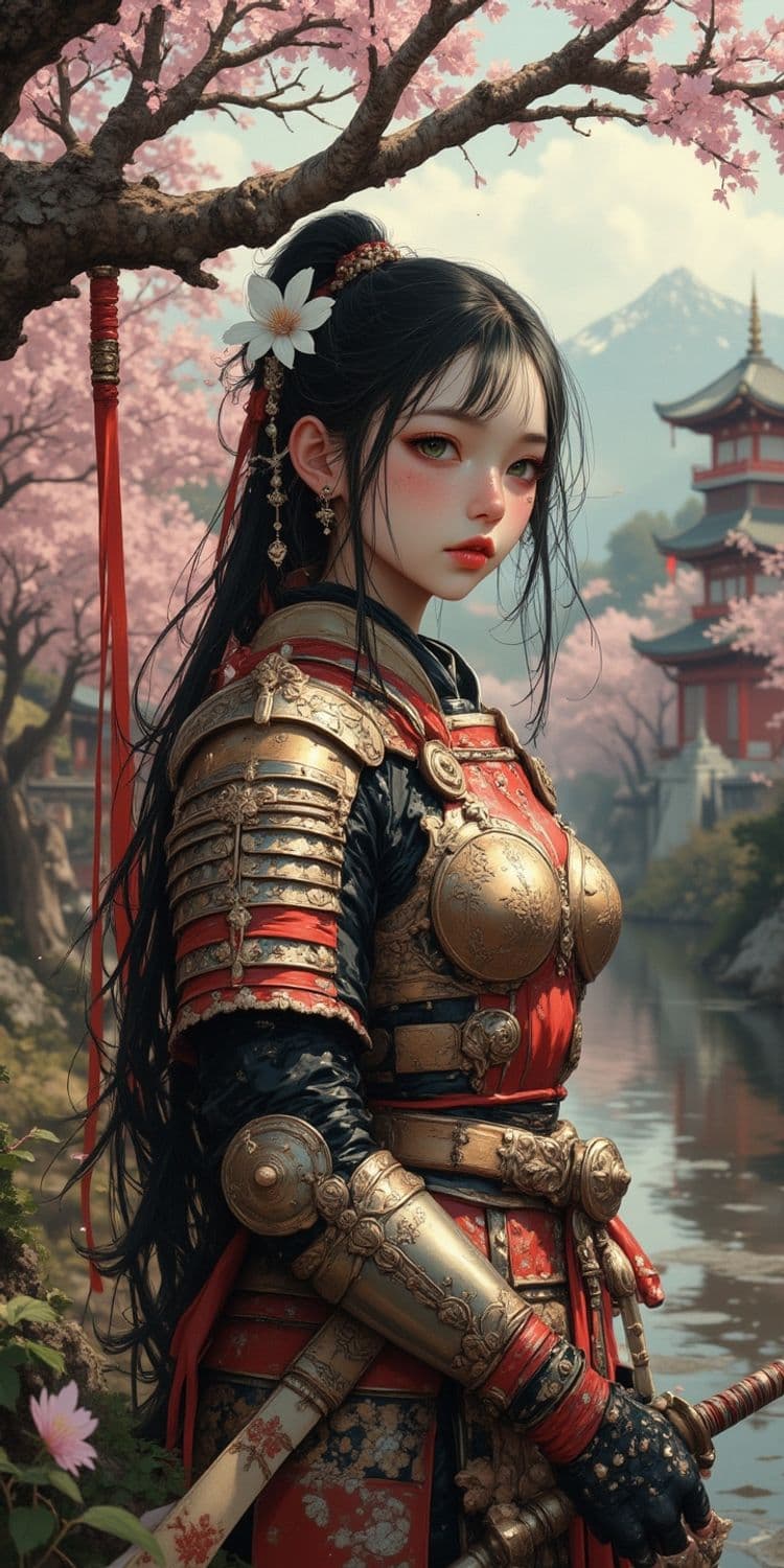 Valyra, The Blossom Warrior