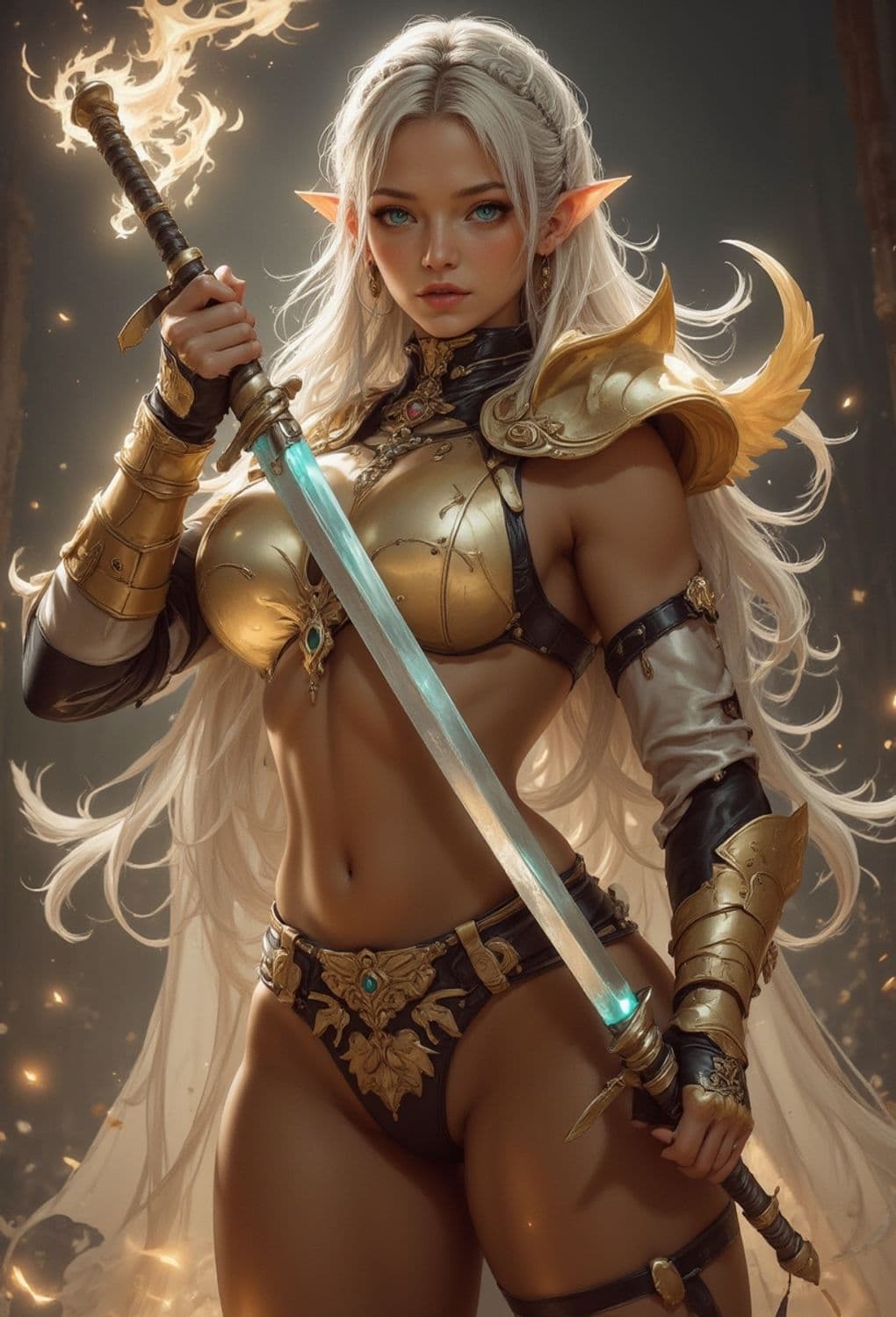 Elara, The Glowing Sentinel