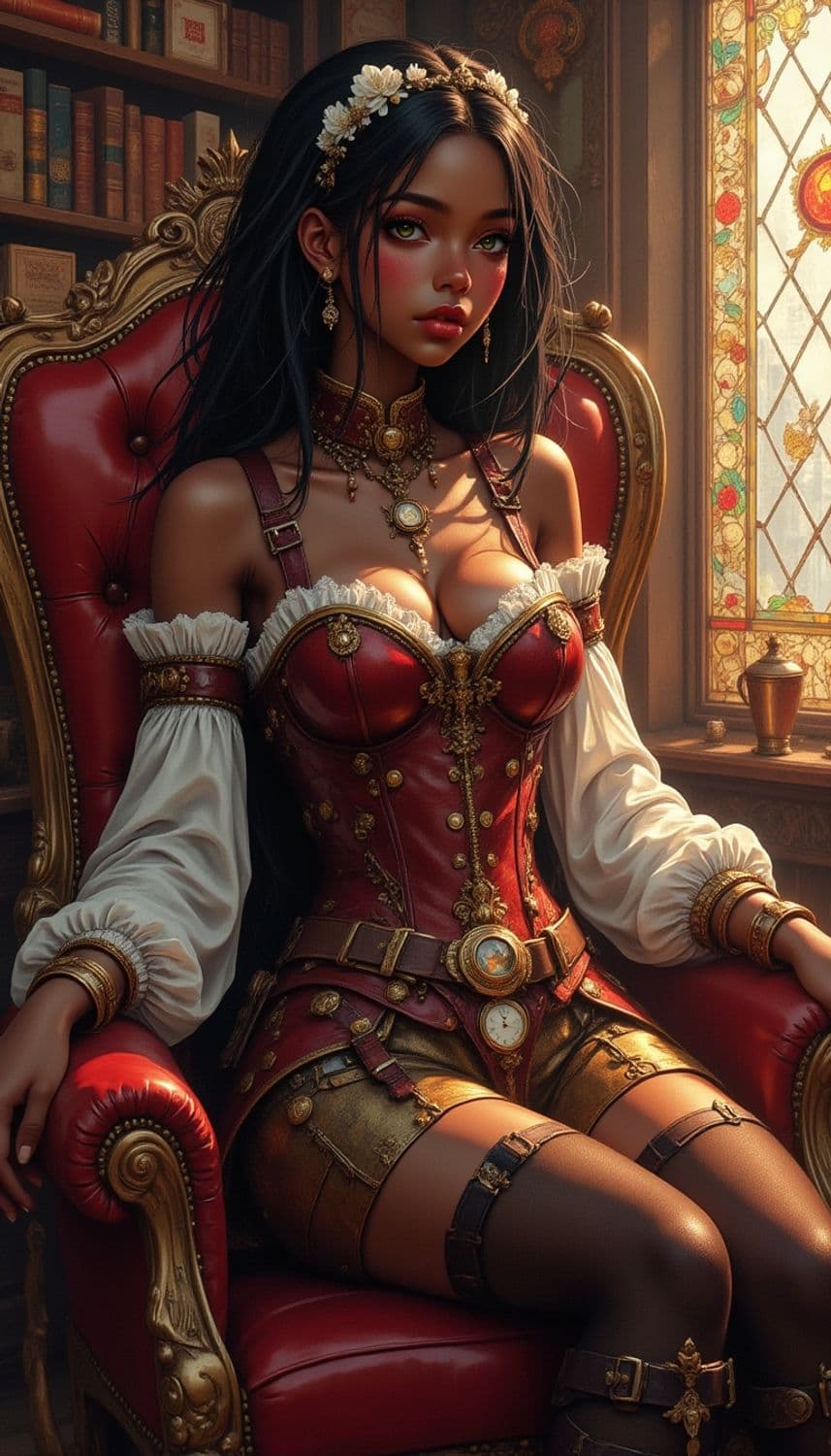 Isolde, The Steampunk Visionary