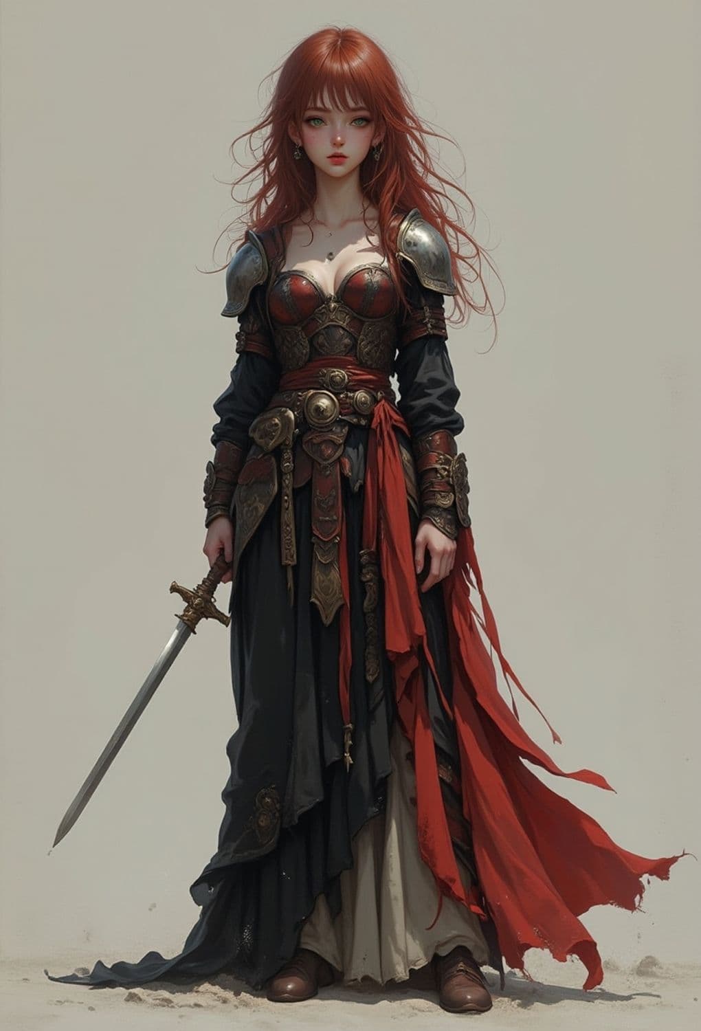 Rhiannon, The Scarlet Warrior