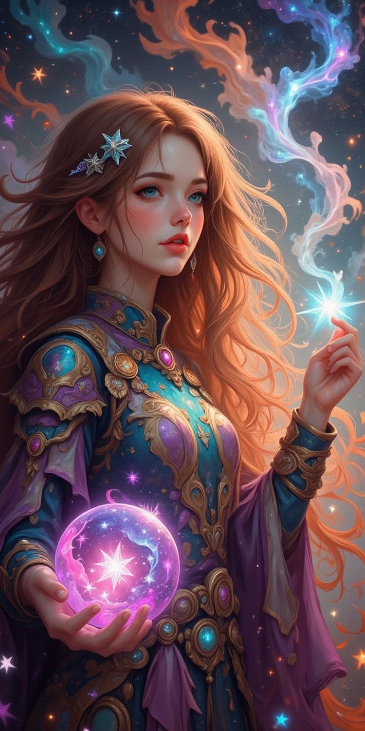 Elara, The Cosmic Enchantress