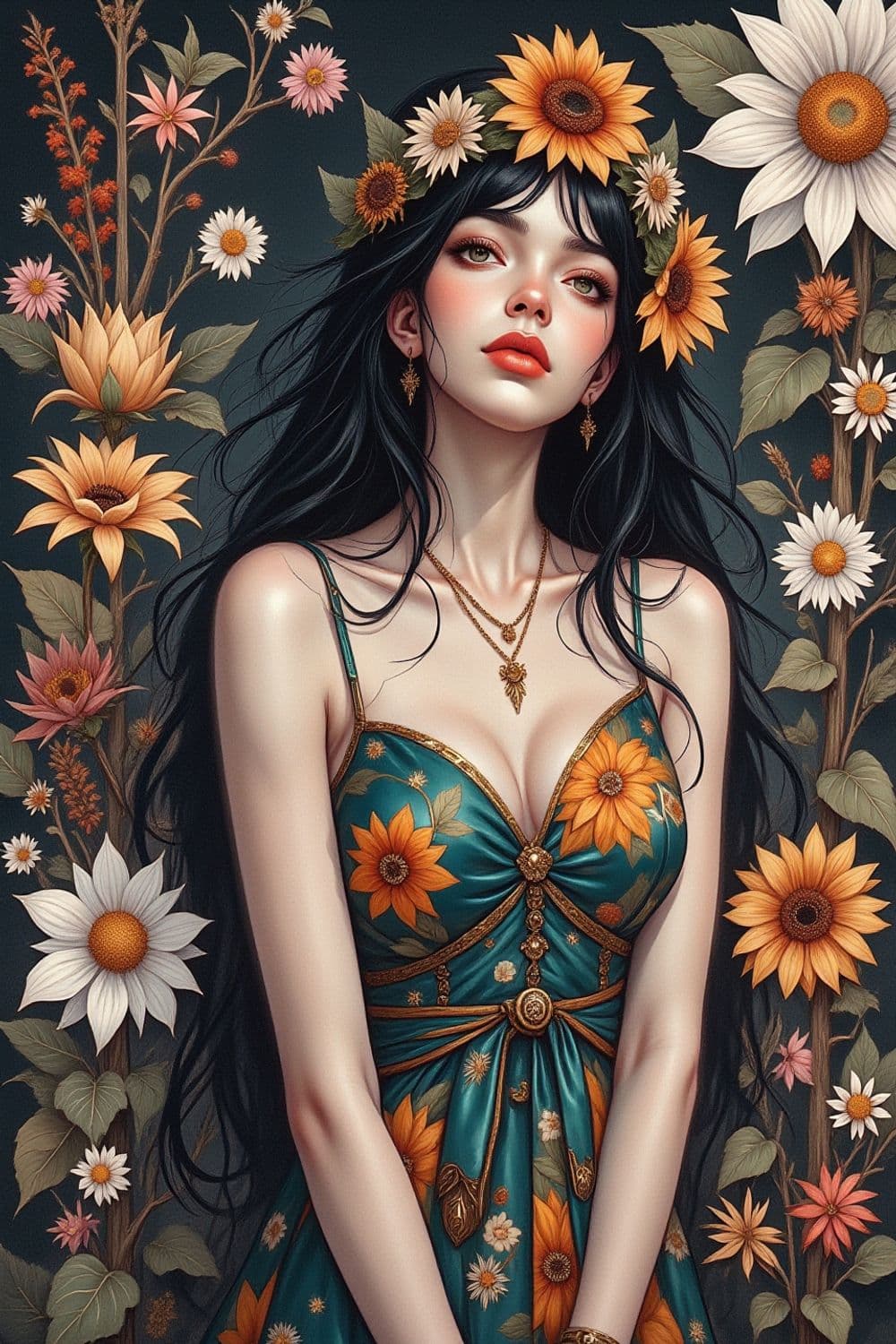 Aurelia, The Floral Enchantress