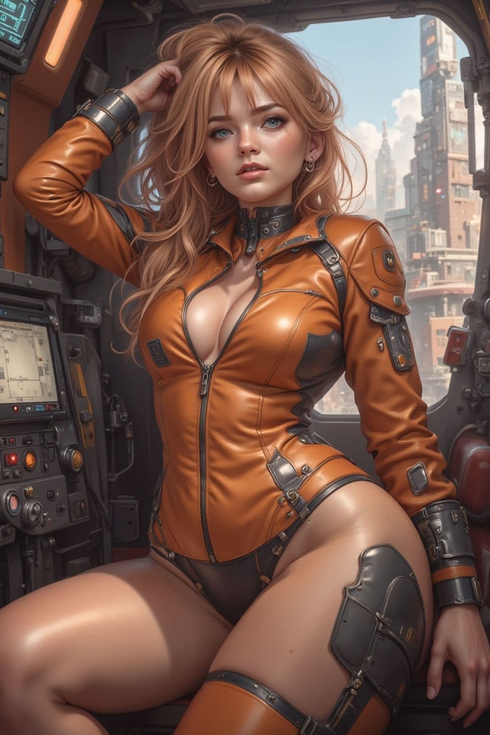 Selene, The Mecha Pilot