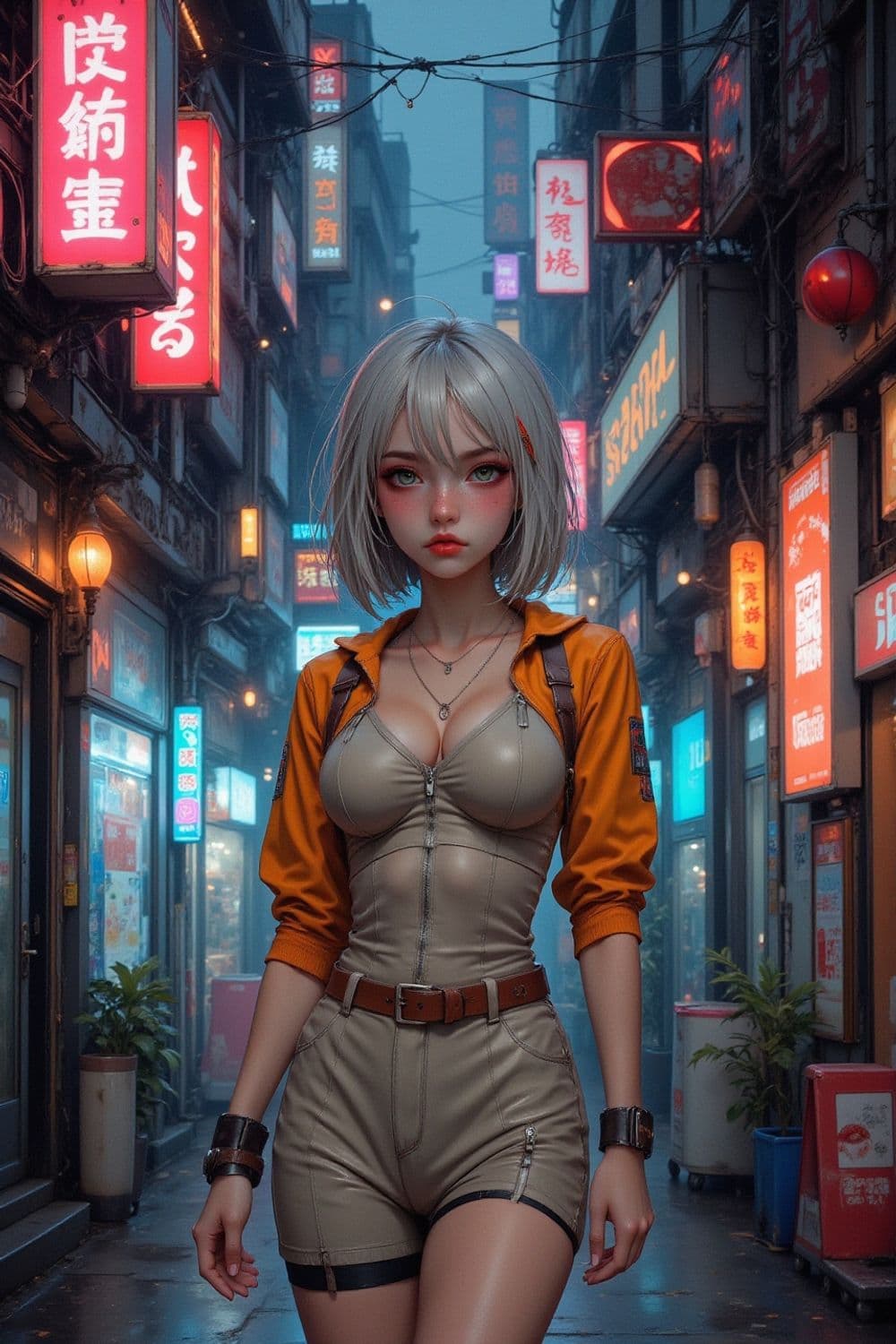 Lunara, The Neon Wanderer