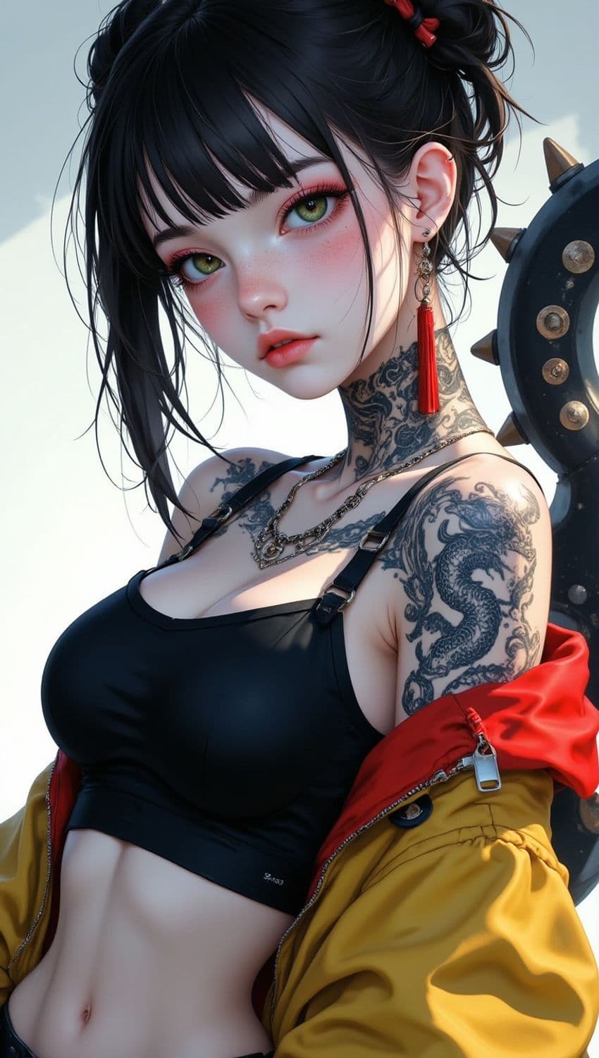 Maelin, The Tattooed Sentinel