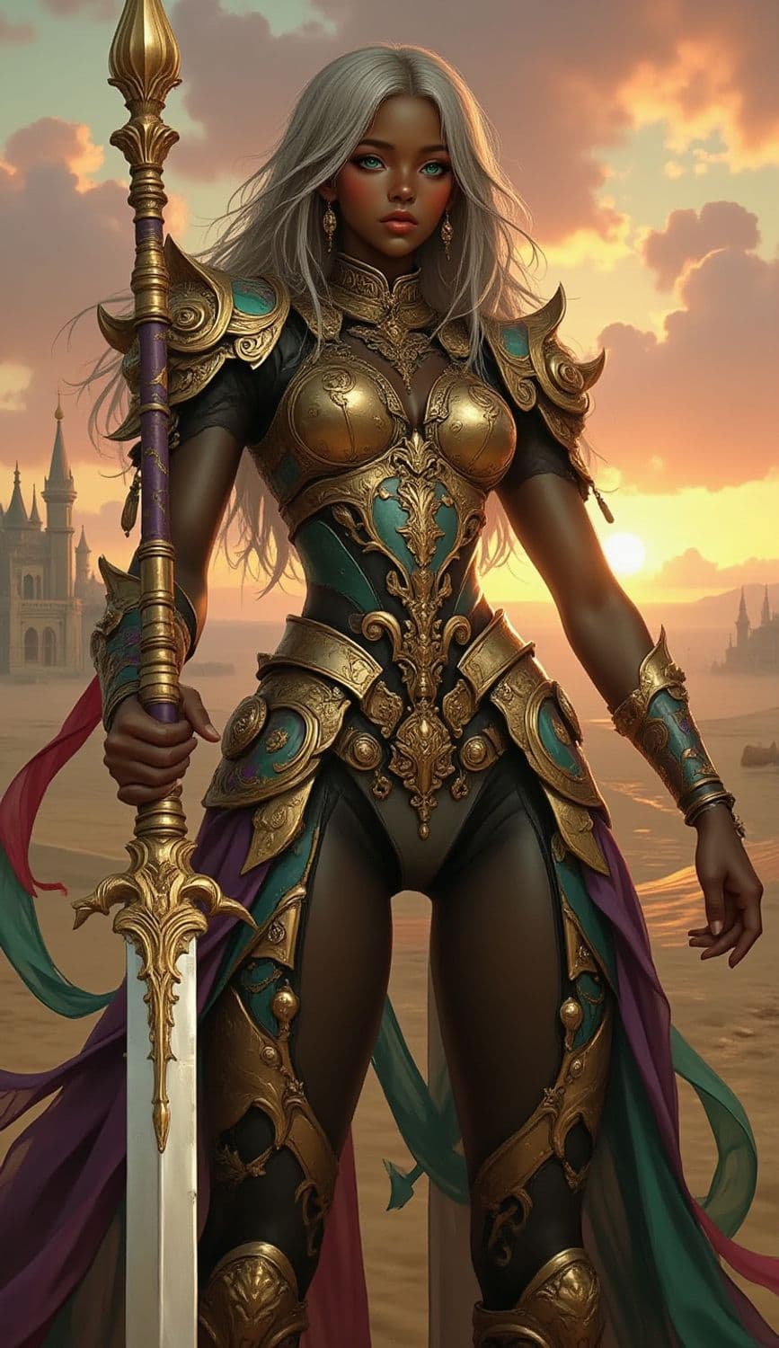 Zara, The Dusk Warrior