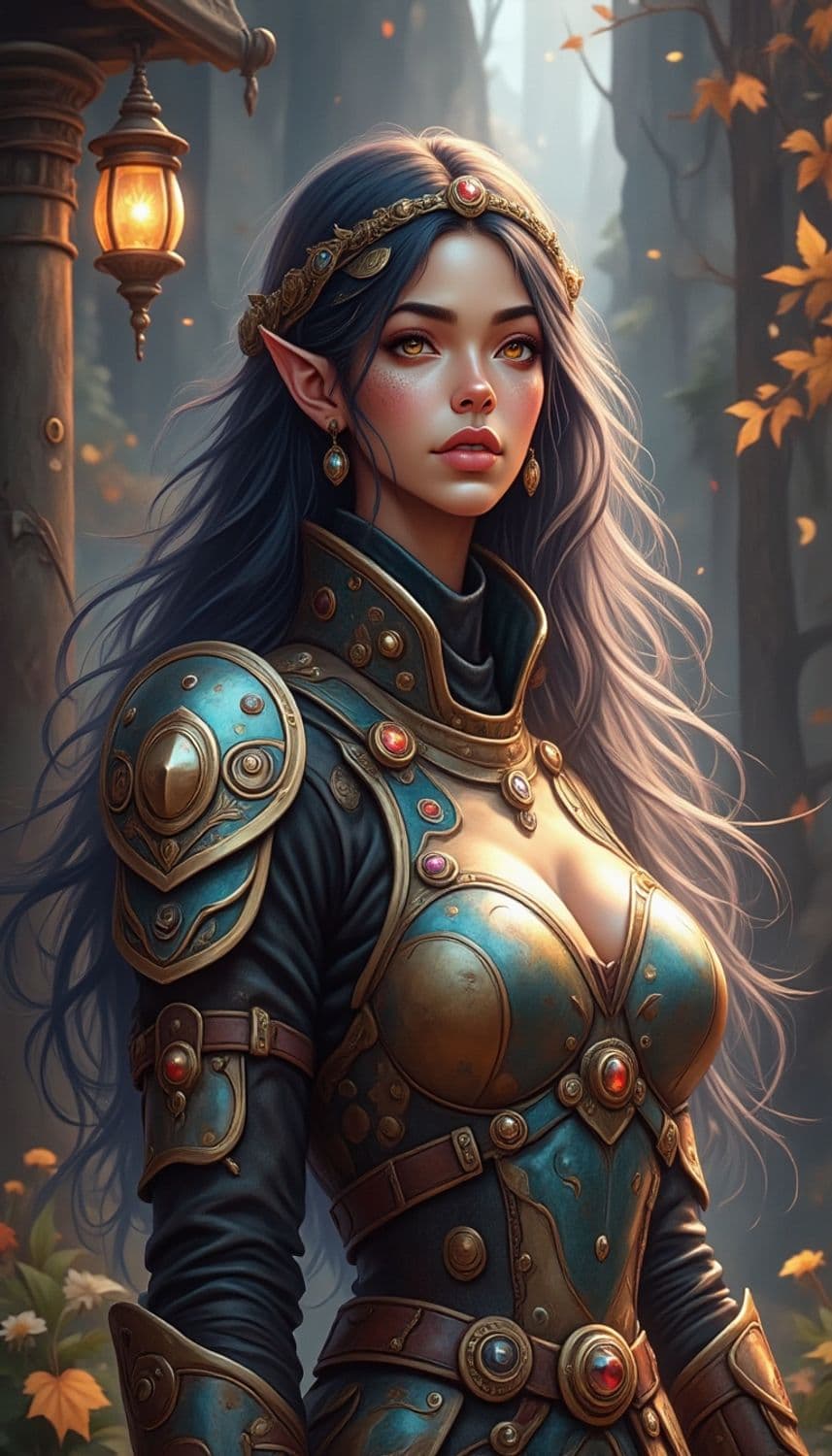 Elara, The Enchanted Warden