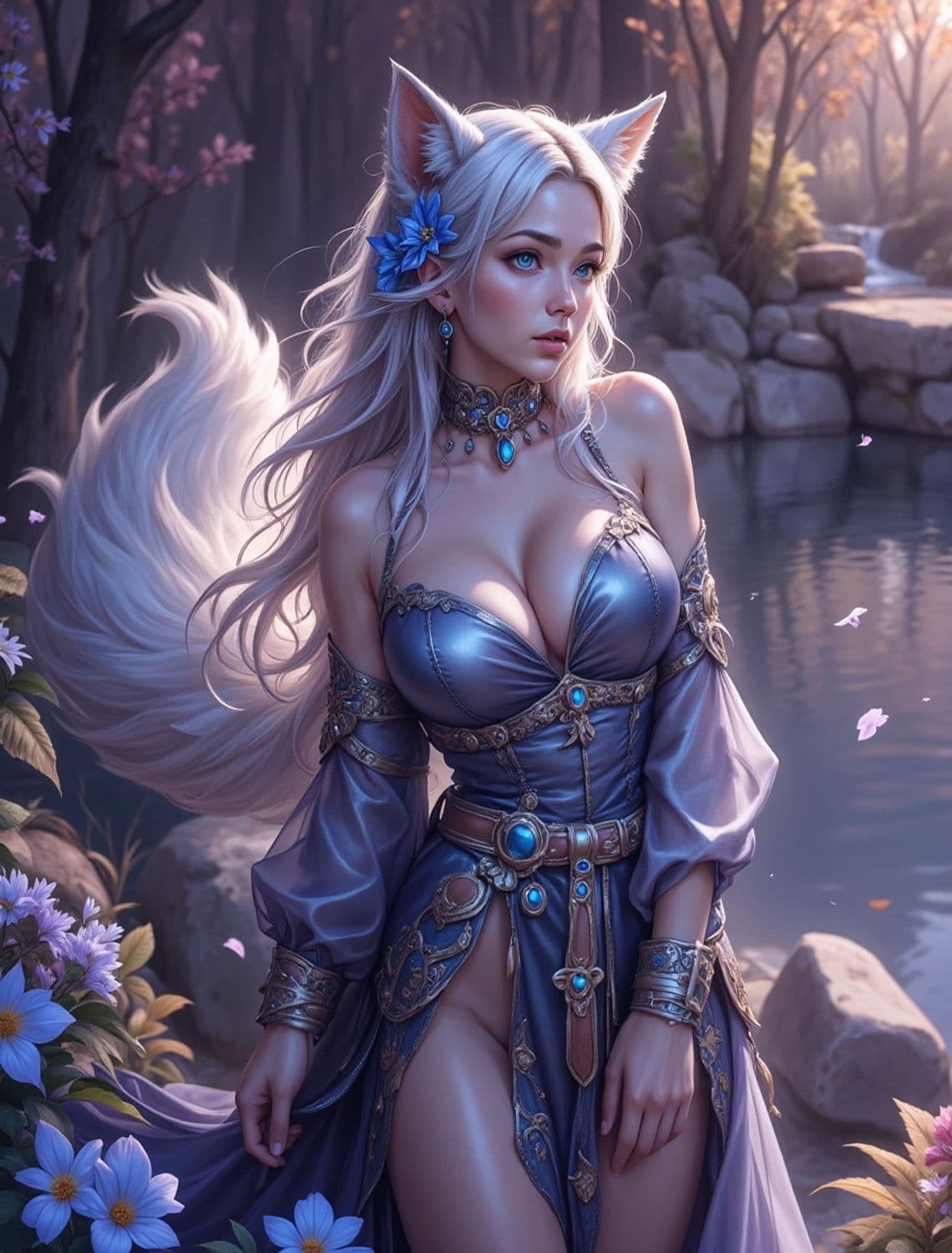 Selene, The Enchanted Kitsune