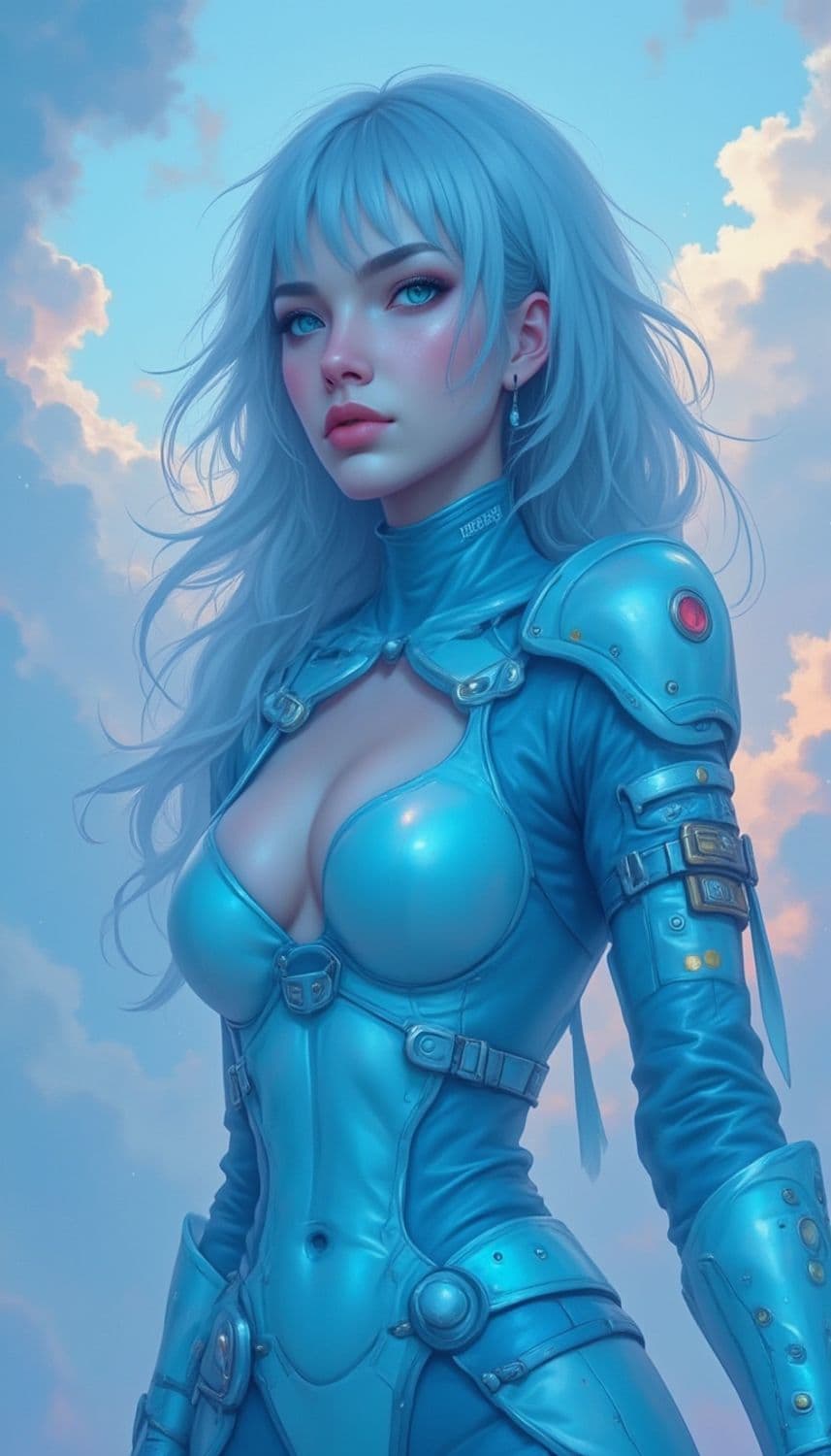 Seraphina, The Azure Vanguard