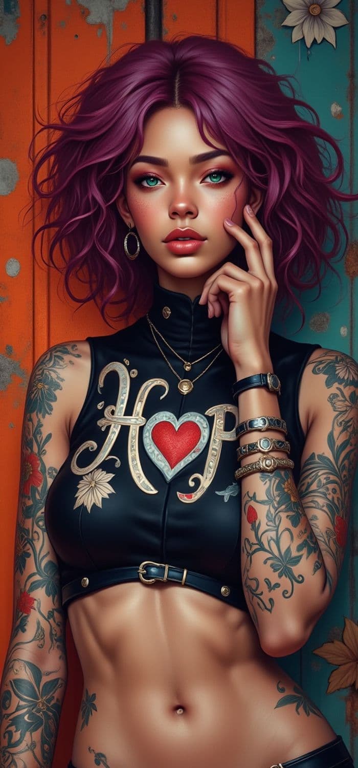 Elowen, The Tattooed Mystic