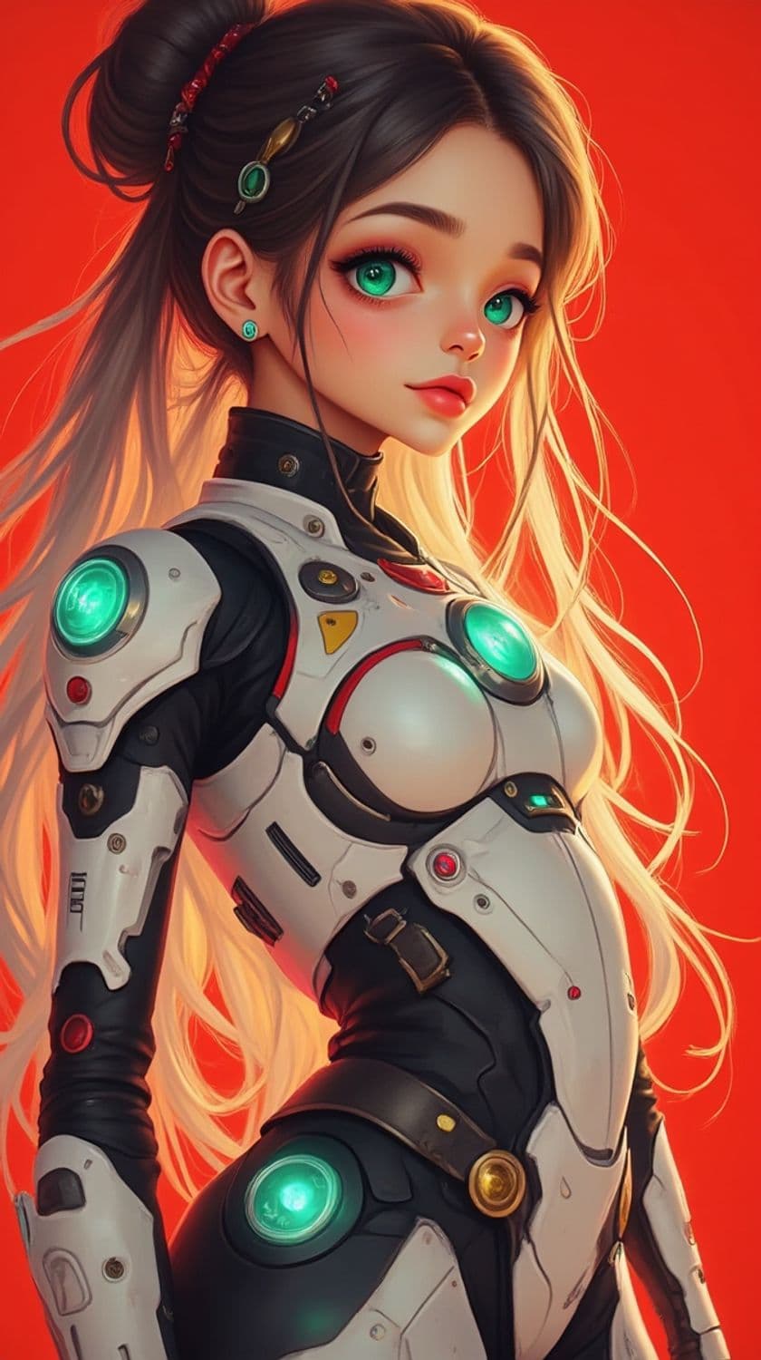 Vespera, The Cyborg Sentinel