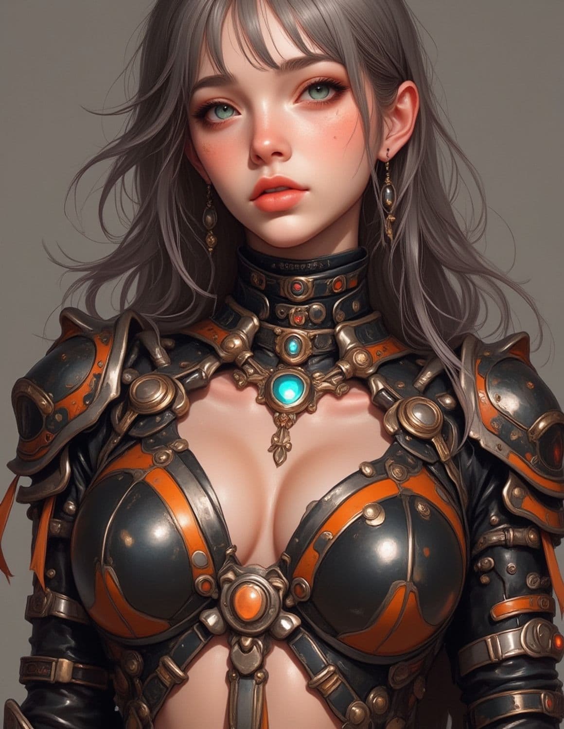 Seraphina, The Armored Enchantress