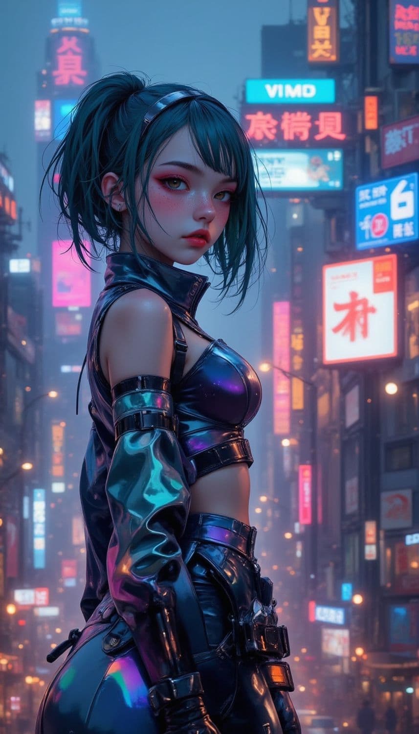 Nerissa, The Neon Shadow