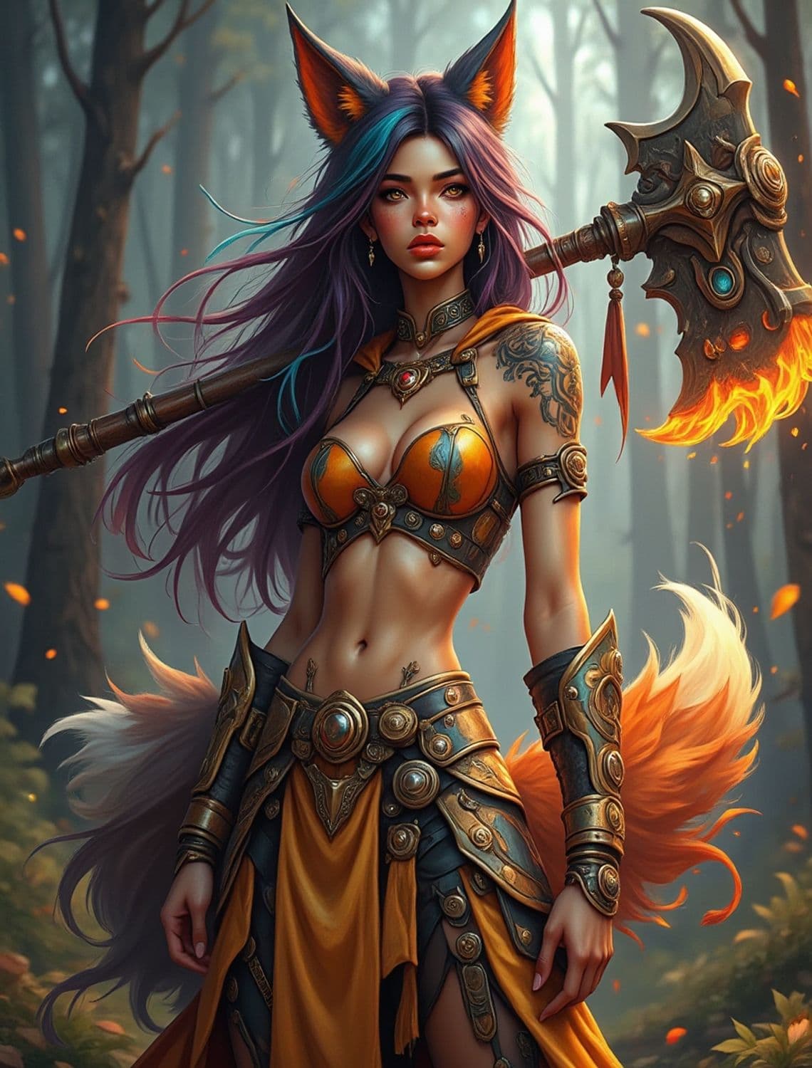 Thalira, The Fiery Huntress