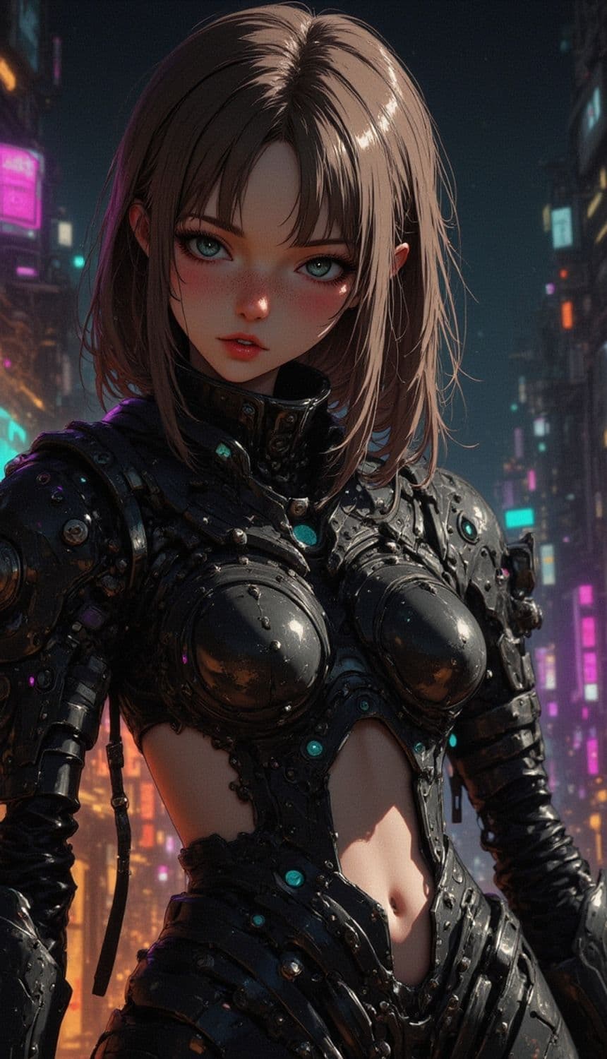 Zara, The Neon Sentinel